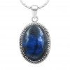 Labradorite Oval Pendant PT-LBR-12