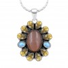 Chocolate Moonstone Pendant PT-RBM-05