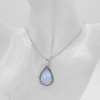Moonstone Pear Pendant PT-RBM-04