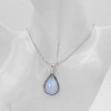 Moonstone Pear Pendant PT-RBM-04