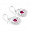 Red onyx Earring R-ONYX-ER-10-1