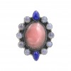 Pink Opal,Lapis Luzuli RING-578