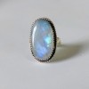 Oval Moonstone Ring Ring-599
