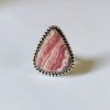 Rhodochrosite Pear Ring Ring-625