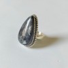 Larvakite Pear Ring RING-668