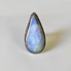 Moonstone Pear Ring RING-698