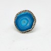 Agate(Blue) Ring RING-989