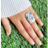 Jasper Gemstone Ring 925 Sterling Silver MJ_JP_001