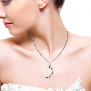 925 Stering Silver jewelry With Semi Precious Stone Pendant CST-PDT-05