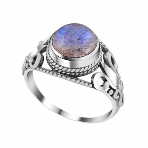 925 Sterling silver Ring with semi precious stones CST-RING-108