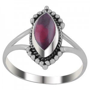 925 Sterling silver Ring with semi precious stones CST-RING-128