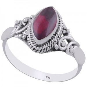 925 Sterling silver Ring with semi precious stones CST-RING-183
