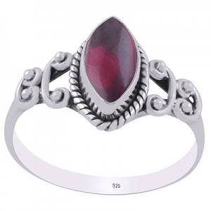 925 Sterling silver Ring with semi precious stones CST-RING-184