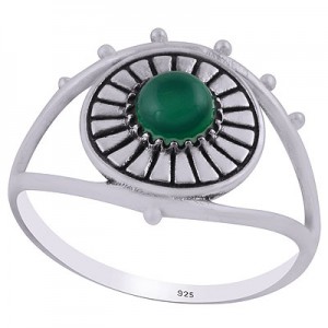925 Sterling silver Ring with semi precious stones CST-RING-214