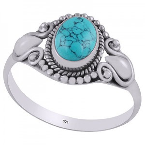 925 Sterling silver Ring with semi precious stones CST-RING-220