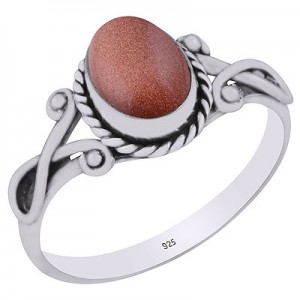 925 Sterling silver Ring with semi precious stones CST-RING-225