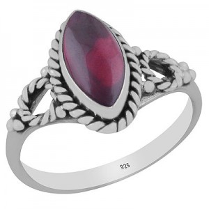 925 Sterling silver Ring with semi precious stones CST-RING-226
