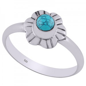 925 Sterling silver Ring with semi precious stones CST-RING-255