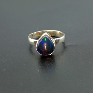 925 Sterling Silver Opal Ring EOPAL-Ring-67-14