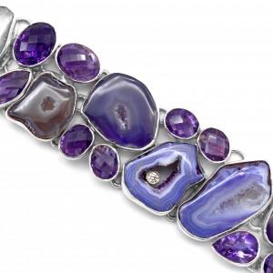 Agate (Purple) Bracelet