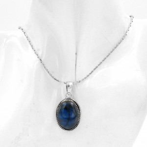 Labradorite Oval Pendant