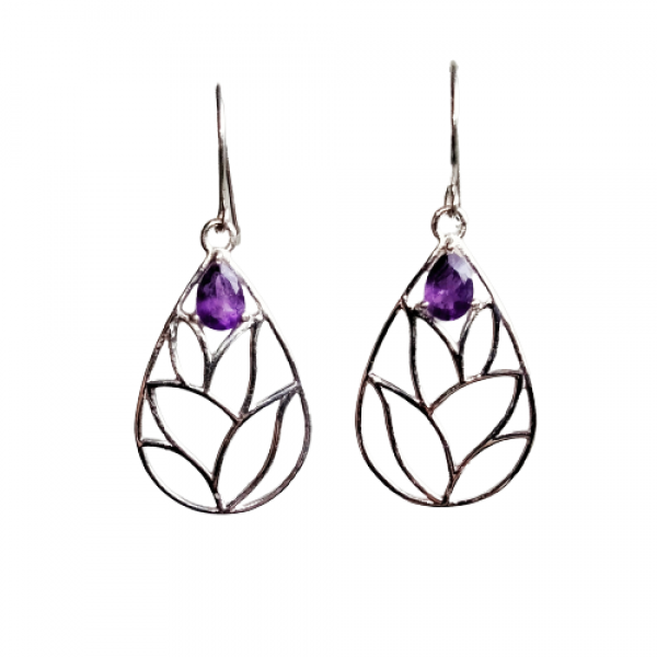  Amethyst Earring AMY-ER-32