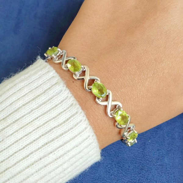 Peridot Bracelet B-PER-24