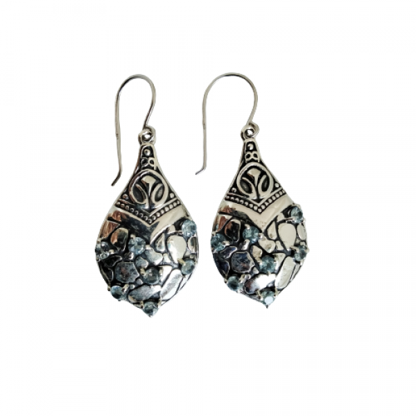 Blue Topaz Earring BT-ER-27