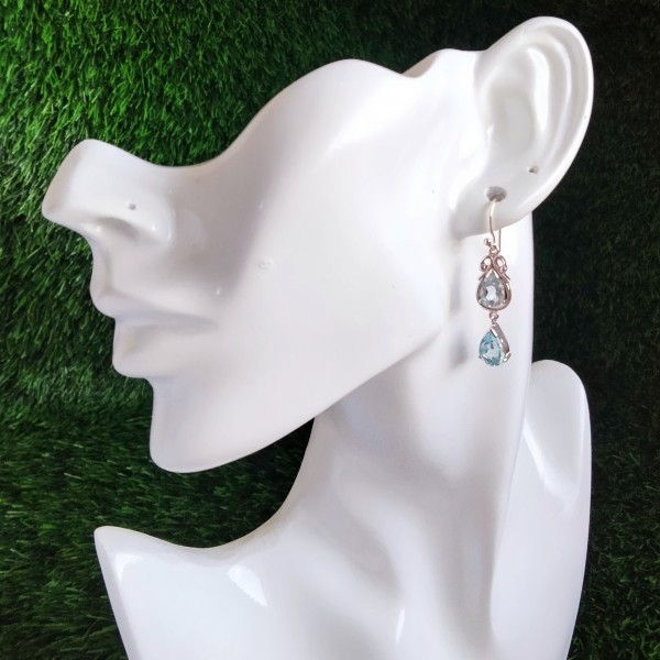 Blue Topaz Earring BT-ER-04-4