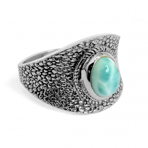Larimar Ring (CST-RING-28) CST-RING-28