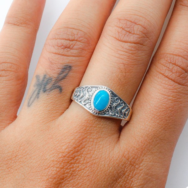 Turquoise Ring (CST-RING-29) CST-RING-29