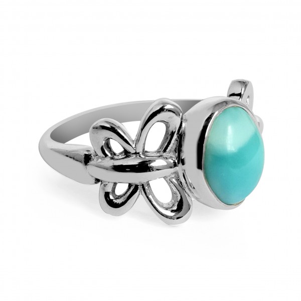 Larimar Ring (CST-RING-31) CST-RING-31