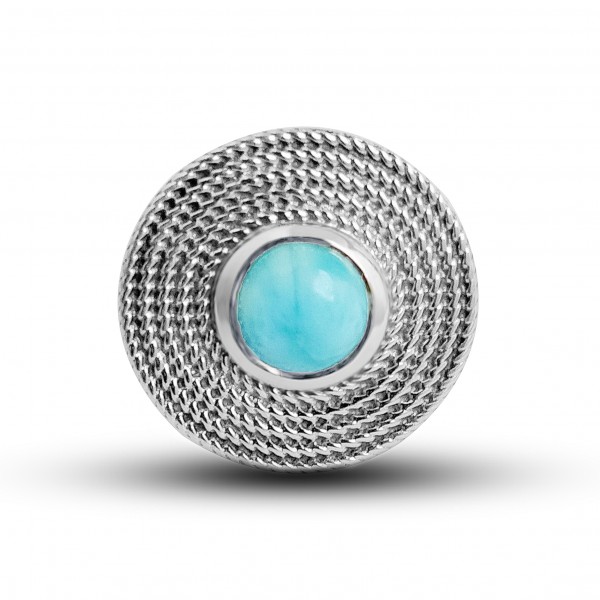 Larimar Ring (CST-RING-39) CST-RING-39