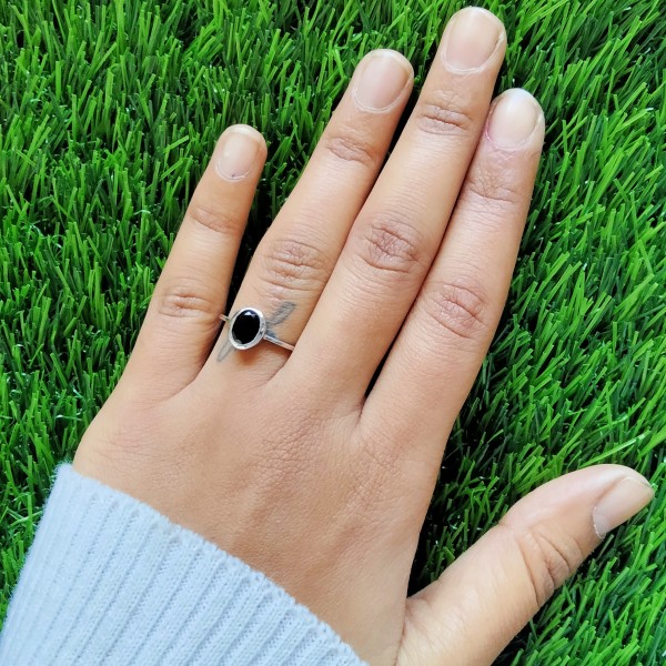 Black Onyx Ring (CST-RING-BX-57) CST-RING-BX-57
