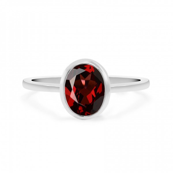 Garnet Ring (CST-RING-GR-57) CST-RING-GR-57