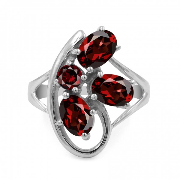 Garnet Ring (CST-RING-GR-58) CST-RING-GR-58
