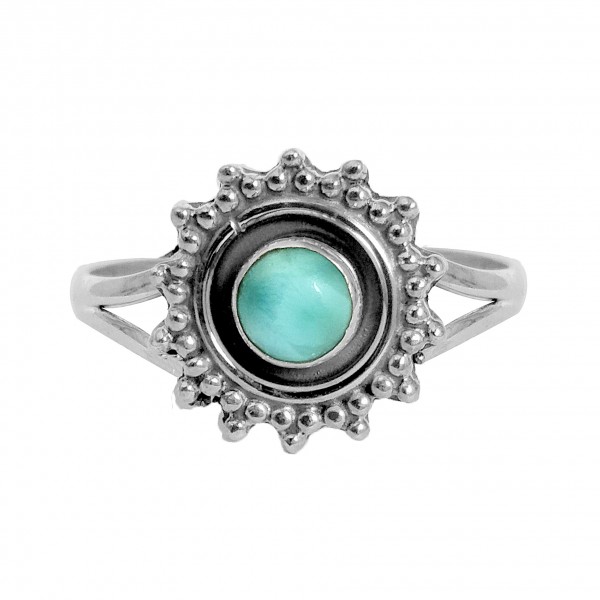 Larimar Ring (CST-RING-LR-02) CST-RING-LR-02