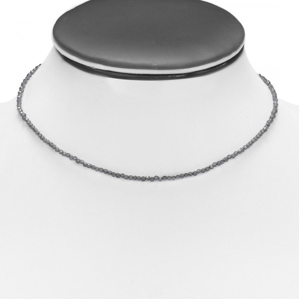 1  Line Strand Labradorite Beads Necklace BDS-N-001-4