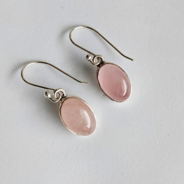 Rose Quartz Earring RQ-ER-01