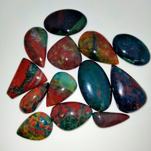 Bloodstone Cabochon MJ-MARS-27