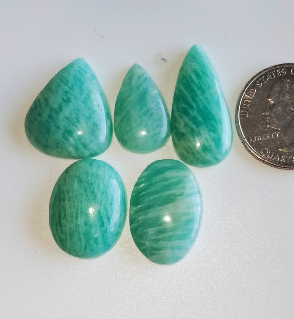Amazonite Cabochon MJ-MARS-36