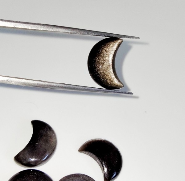 Gold Sheen Obsidian Cabochon MJ-MARS-388