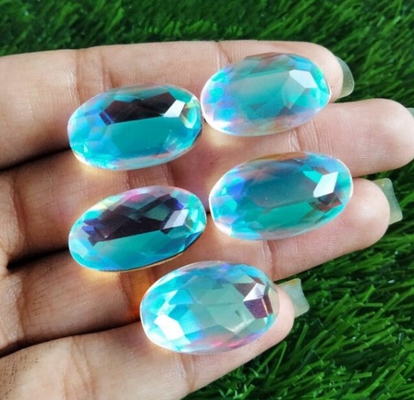 Aura Quartz Cabochon MJ-MARS-76