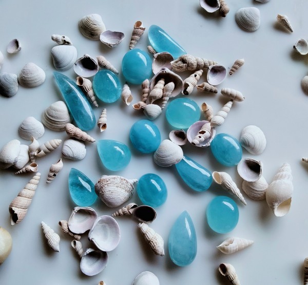Aquamarine Cabochon MJ-MARS-80