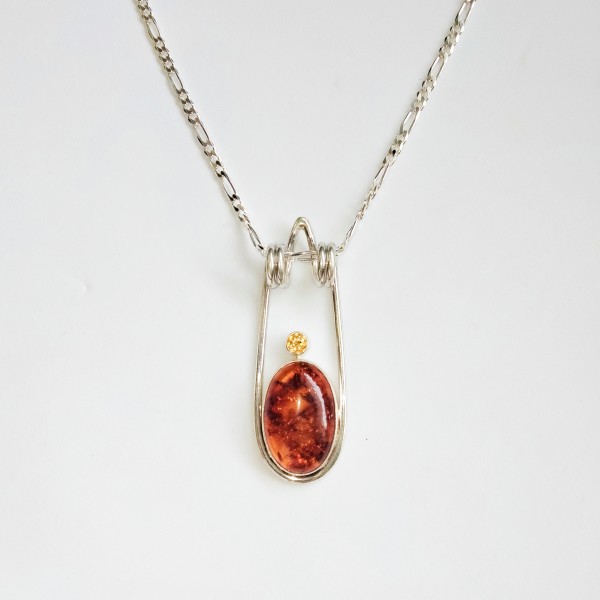 Baltic amber Pendant PT-ABR-04