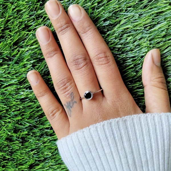 Black Onyx Ring CST-RING-BX-60  CST-RING-BX-60 