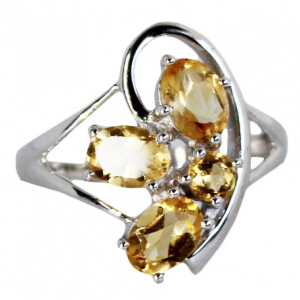 Citrine Ring (CST-RING-CT-58) CST-RING-CT-58