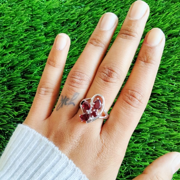 Garnet Ring CST-RING-GR-58 CST-RING-GR-58
