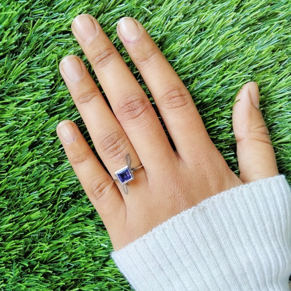 Iolite Ring (CST-RING-ILT-59) CST-RING-ILT-59