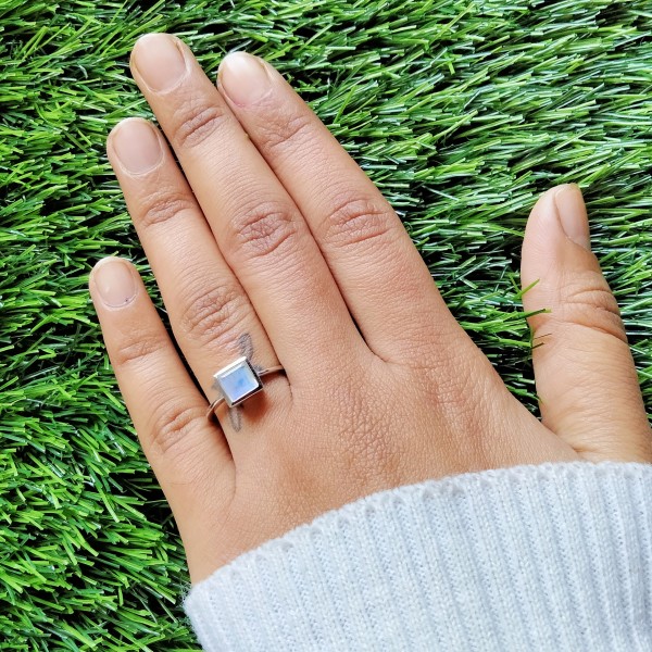 Moonstone  Ring CST-RING-RBM-59 CST-RING-RBM-59